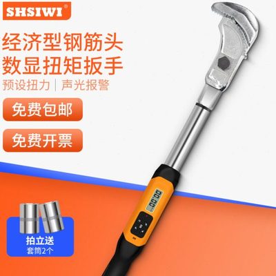 思为SWG-C数显钢筋扭力扳手钢筋头扭矩直螺纹连接头 力矩汽修工具