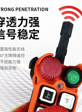 起重机行车电动葫芦防爆工业无线遥控器BYS-100/S BF21/24隔爆EX
