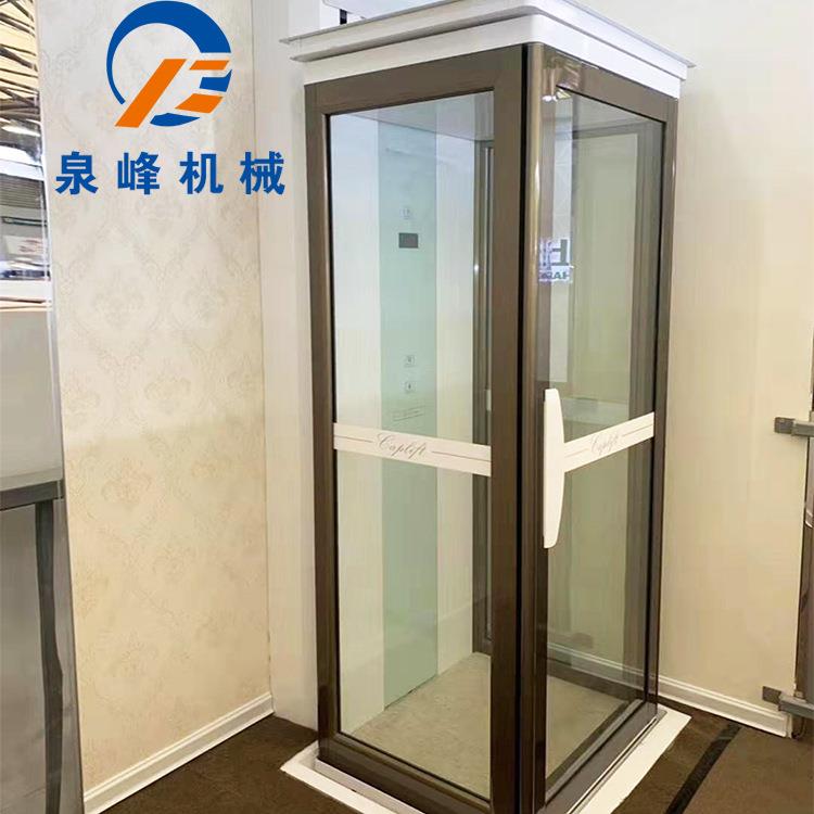 家用电梯现货供应无底坑无机房复式阁楼别墅小型曳引式电梯安装