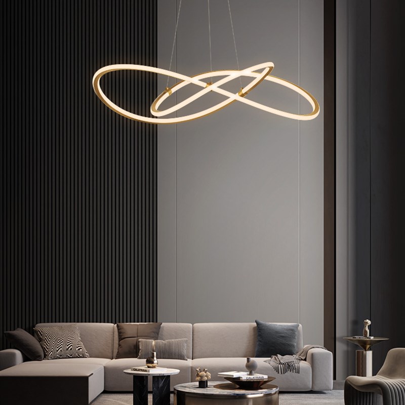 智能全屋灯具套餐全o铜极简轻奢客厅吊灯卧室现代简约大气餐厅吊