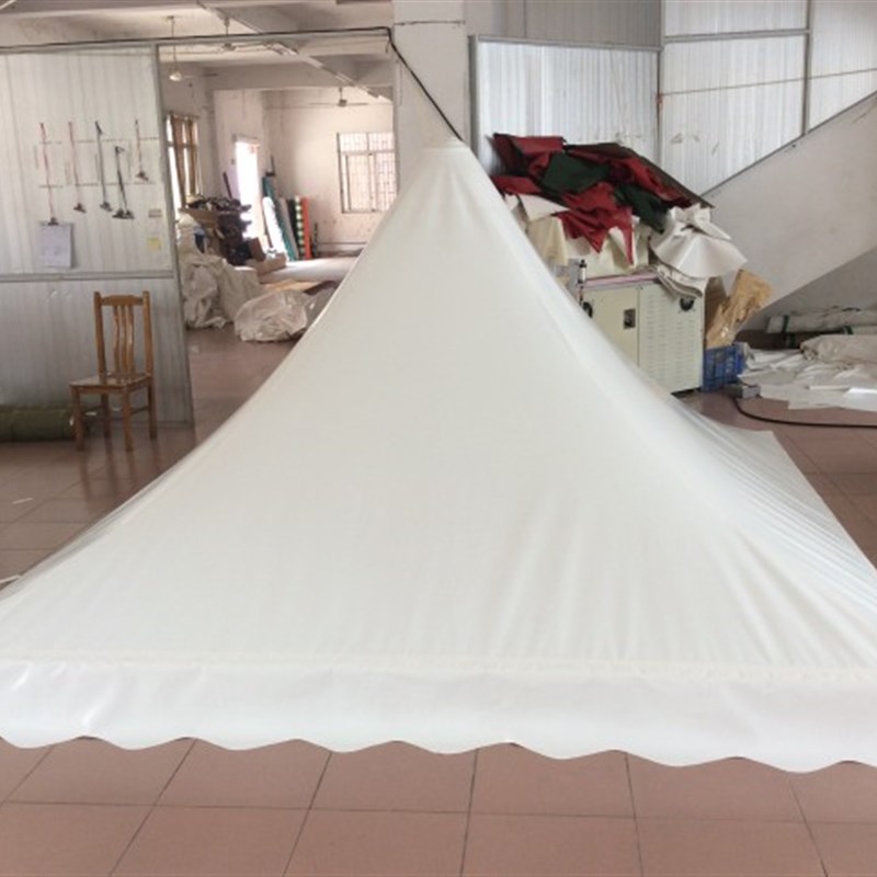 白色欧式大帐篷欧l式带围布带窗帐篷尖顶方形帐篷,海滨旅游区庆典