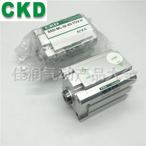 CKD杆不回转气缸SSD2-ML-20/25/32/40/50/63-10/15/20/25/30/50-N