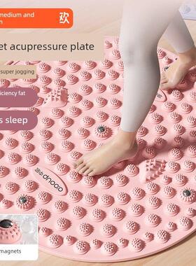 腺体慢跑指压板足部按摩垫中医鞋底室内减肥专用疏通经络之家