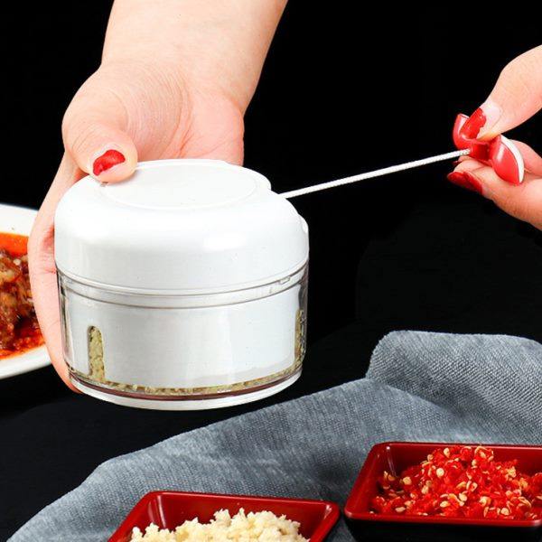 YSJ剁辣椒神器手动 拉拉菜馅机剁馅绞菜刮菜器多功能打大蒜捣蒜泥