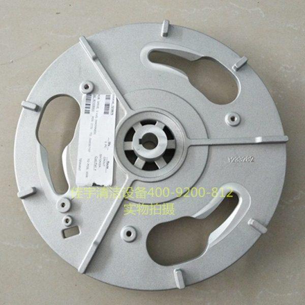 坦能T300洗地机刷盘驱动盘法兰盘17轴驱动铝盘电机卡扣洗地机配件