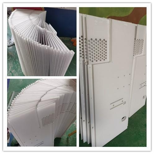 PC耐力板加工折弯聚碳酸酯板折弯生产厂家铣槽雕刻切割