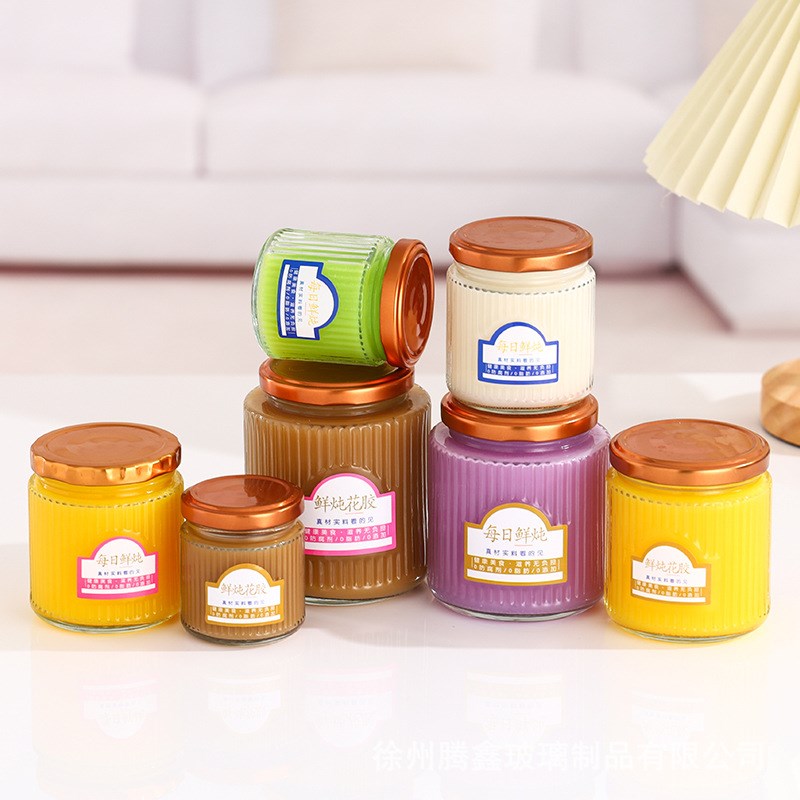 现货燕窝分装瓶空瓶100ml280ml储物罐可蒸煮玻璃蜂蜜X瓶密封罐空