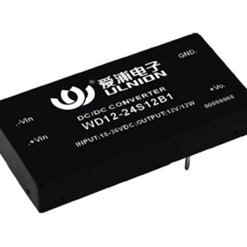 WD10-24D24B1 双路输出 DC-DC 24转正负24V 电源模块 10W 210mA