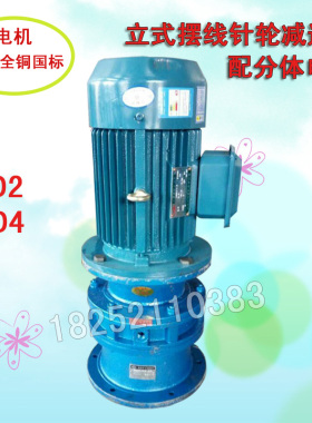 立式摆线针轮减速机电机 BLD2/XLD4-9/11/17/23-2.2KW 配件大全
