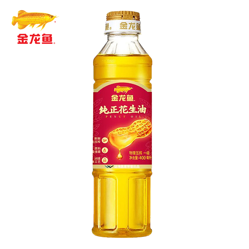 金龙鱼纯正花生油400ml