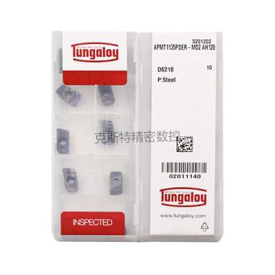 日本东芝泰珂洛 Tungaloy数控刀片 APMT1135PDER-MO2 AH120