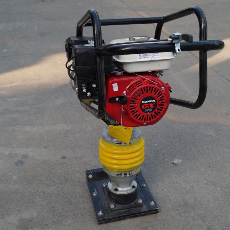 常青汽油冲击夯小型立式打夯机HCR80 90 110汽油柴油冲击夯电动夯