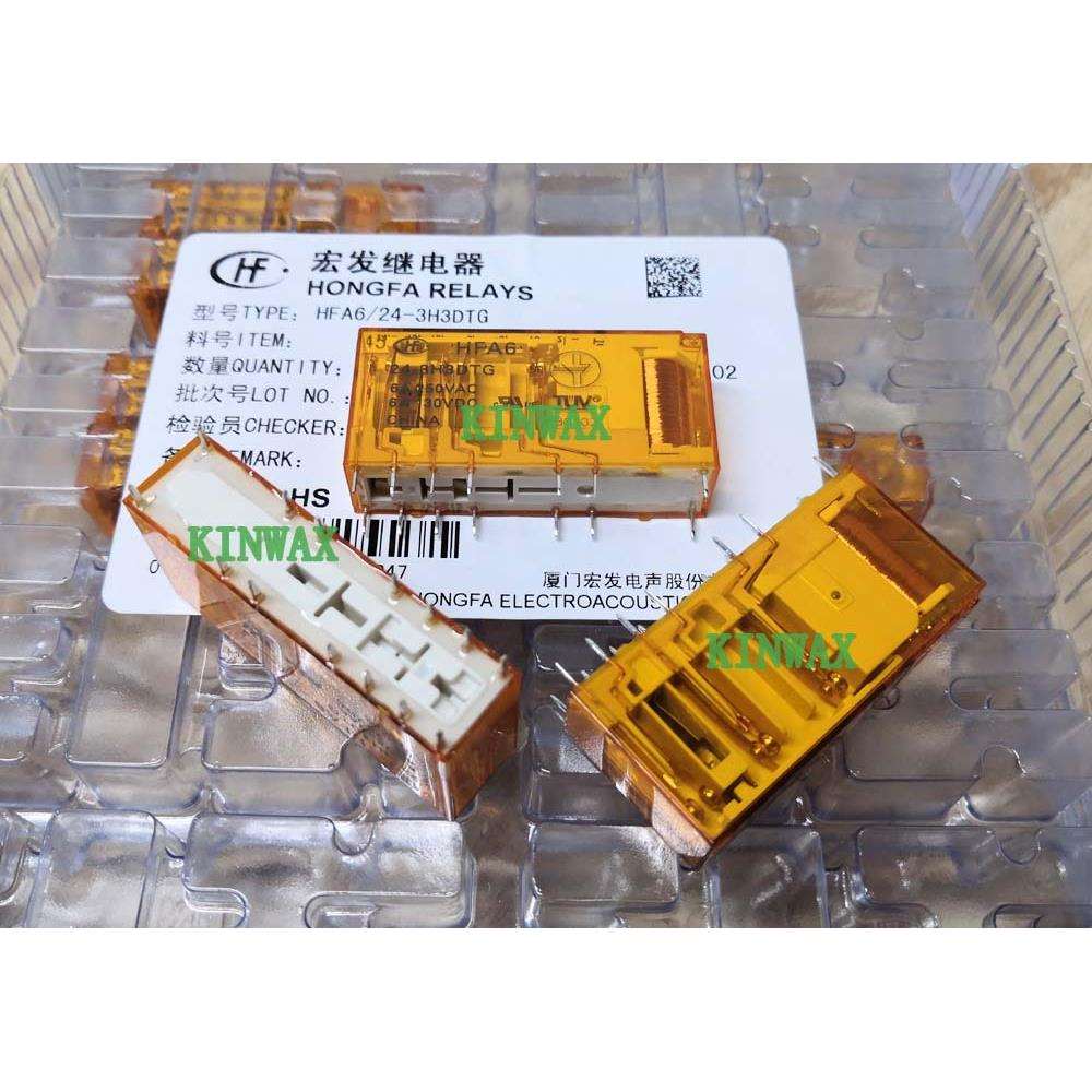 HFA6-24-5H1DTF 继电器电流6A 5组常开