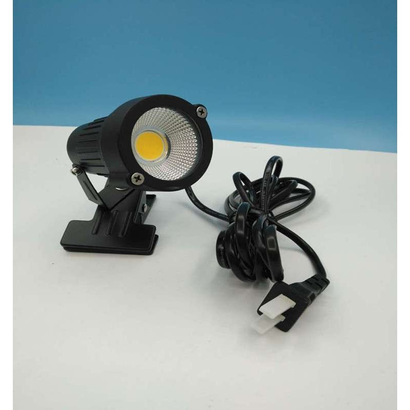 夹子草坪灯3W5W公园景观庭院草坪灯COB插地灯日规插头夹子射灯