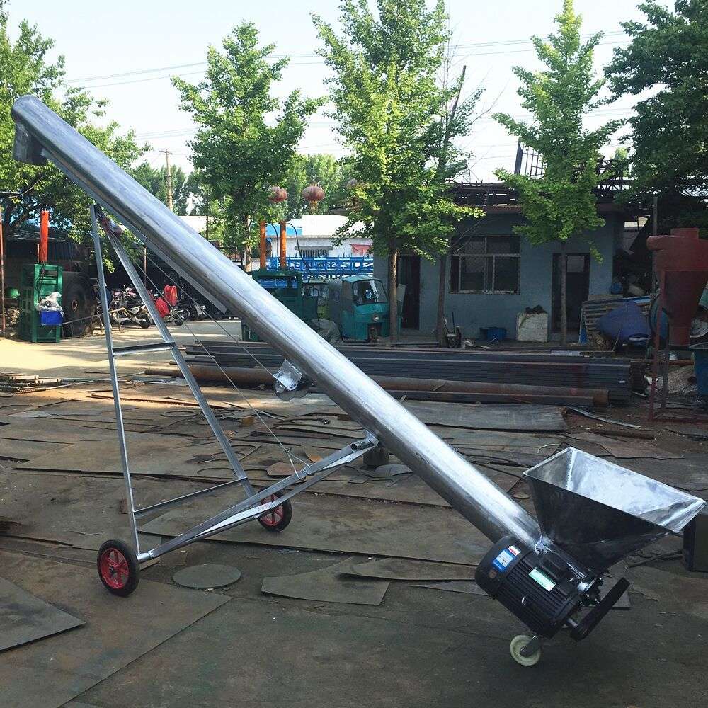 连续均匀叶片螺旋提升机 建筑专用螺旋输送机 优质管式螺旋输送机