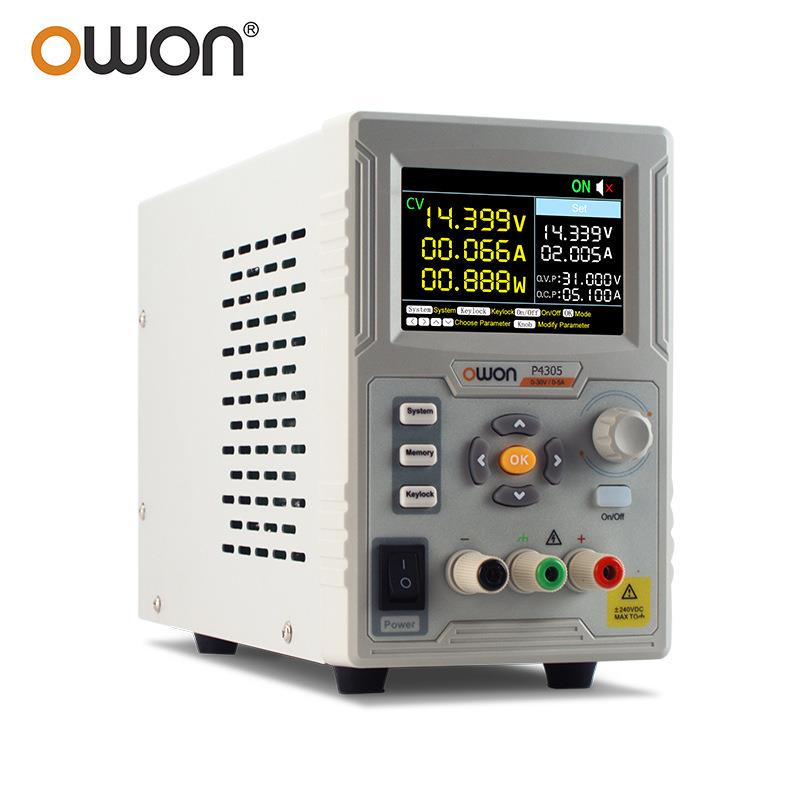 利利普 (owon) P4305 可编程线性直流稳压电源单通道 30V/5A