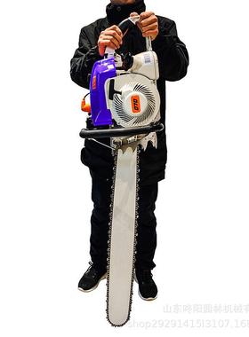 070油锯专业伐树汽油链锯105.7C配36寸导板42寸导板有大功率链锯