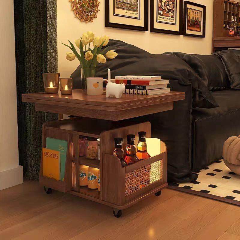 实木多功能移动推车茶几茶桌升降客厅折叠茶台餐桌沙发两用小户型,鲜花速递/花卉仿真/绿植园艺,割草机/草坪机,淘宝优惠券,粉丝福利购,淘宝优惠卷