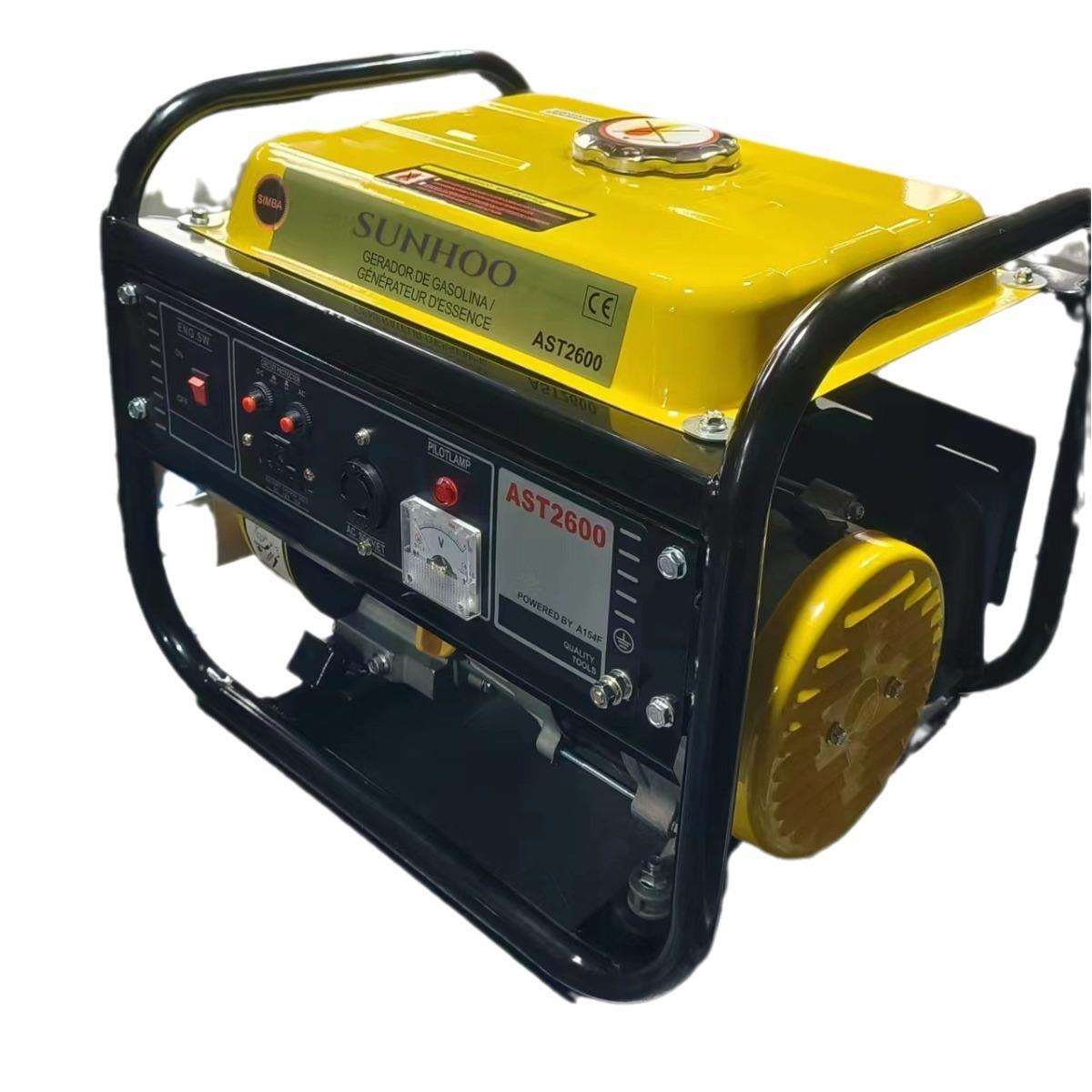 1KW 800w汽油发电机应急发电便携小型户外野炊摆摊夜市外贸