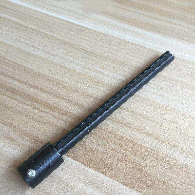自动薄膜连续封口机配件 输送台连接轴 传动轴 转矩轴 圆型带槽