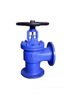 DIN德标铸铁GG25角式截止阀直角式PN16