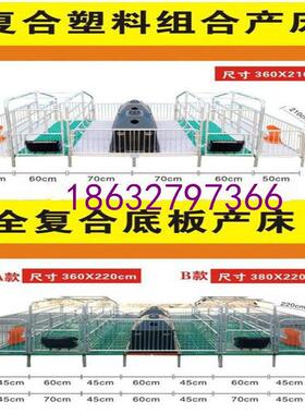 母猪产床复合材料母猪产床养殖母猪定位栏猪用分免保暖产床