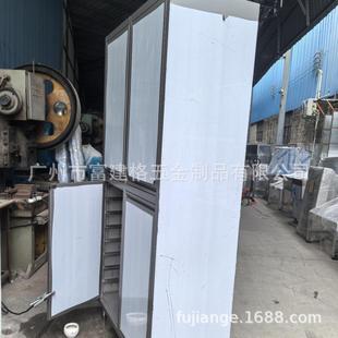 阳台防水收纳柜可放行李箱家用防腐蚀不锈钢落地置物柜储物柜子