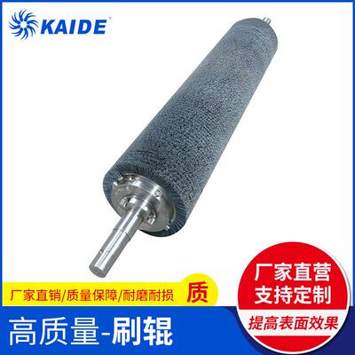 除渣除锈钢丝刷辊抛光拉丝不锈钢毛刷辊尼龙丝清洗辊刷
