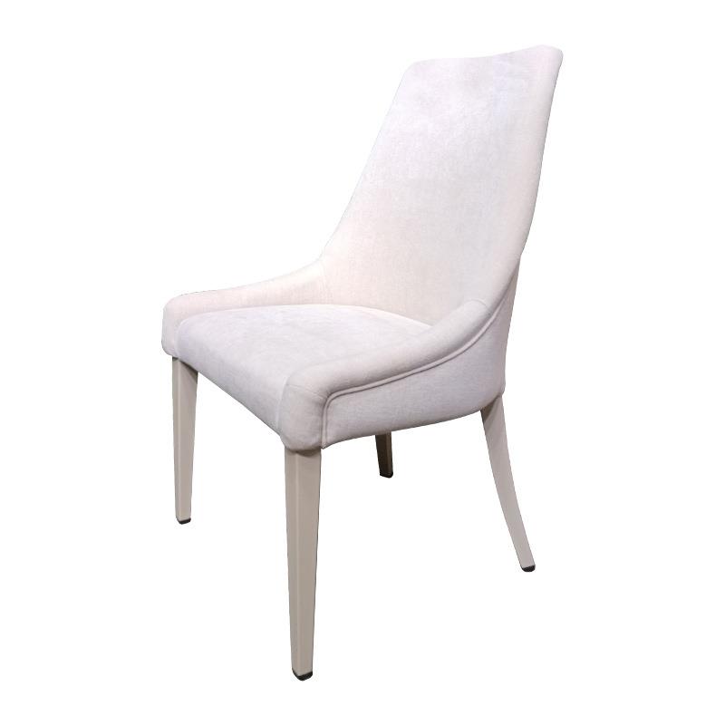 意式轻奢餐椅家用简约现代靠背椅北欧餐厅设计师高端布艺书桌椅子