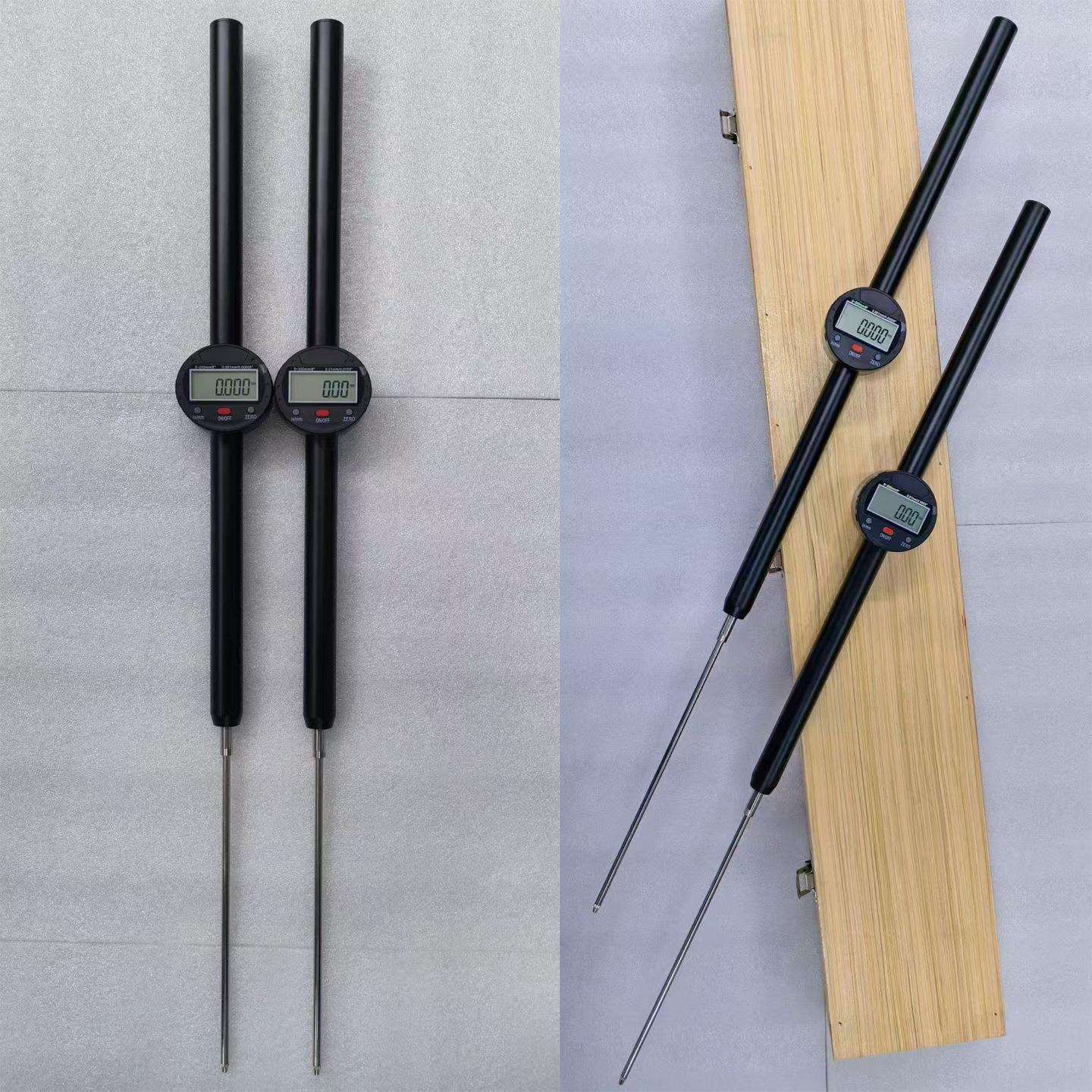 大量程数显百分表千分表高度规深度尺0-100 0-150 0-200MM