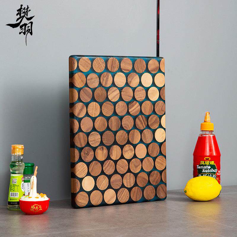 树脂乌檀木棋牌格厨房菜板家用砧板水果切菜板案板砧板厂家供应