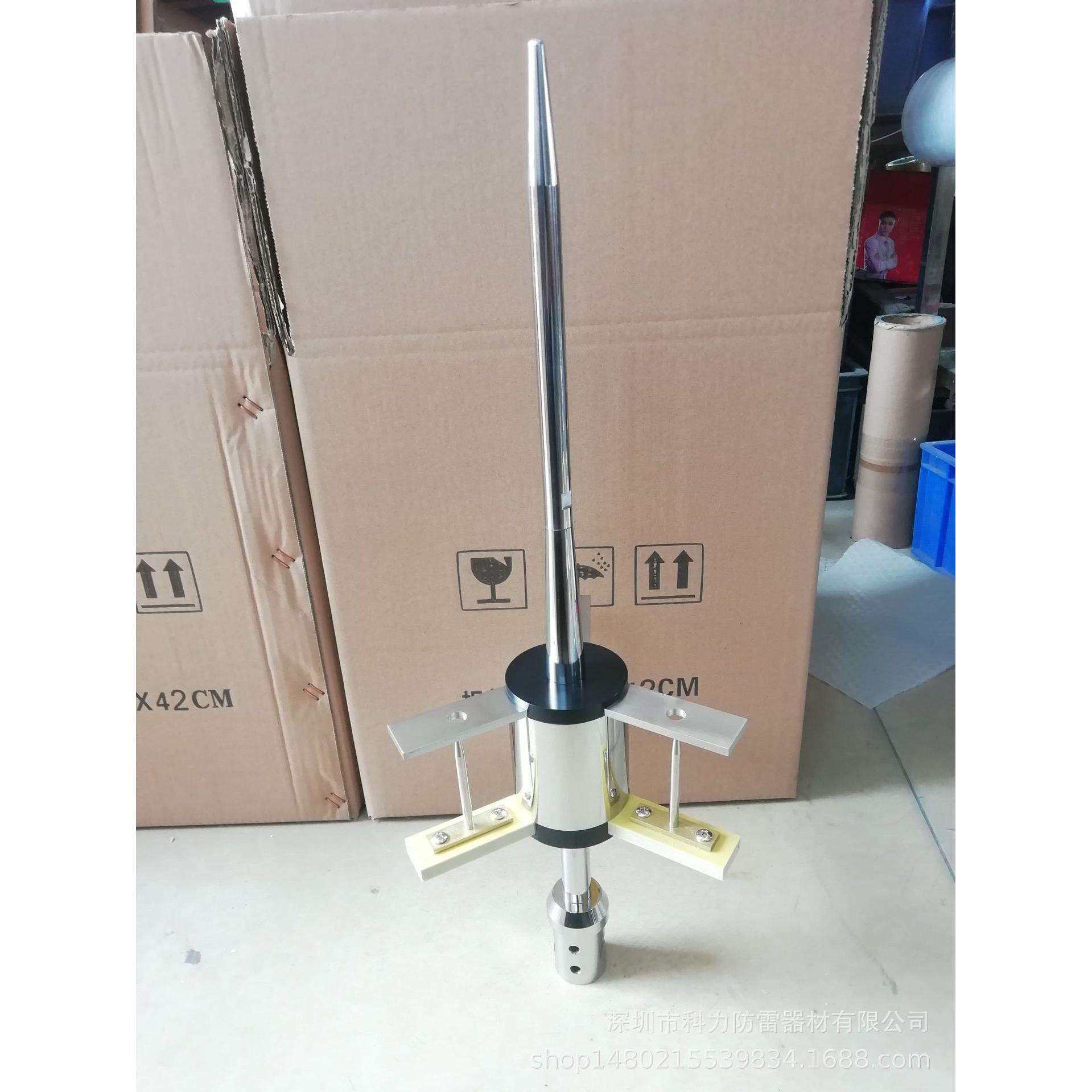 提前放电避雷针 不锈钢防雷针接闪器 PDC3.3预放电优化避雷针