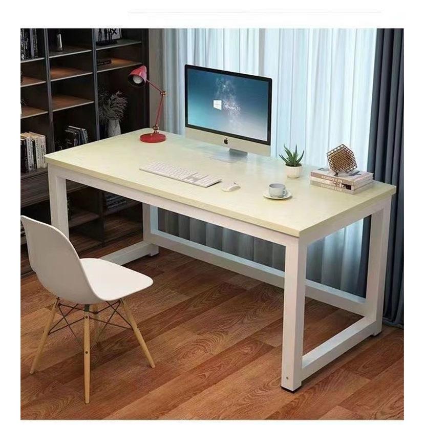 电脑桌台式家用办公学习写字桌卧室简易书桌长方形桌子现公桌