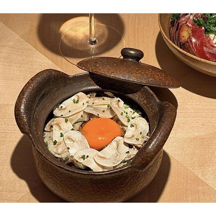 山野风粗陶双耳砂锅带盖煲仔云贵川牛肝菌炒饭餐具特色陶瓷菜盘子