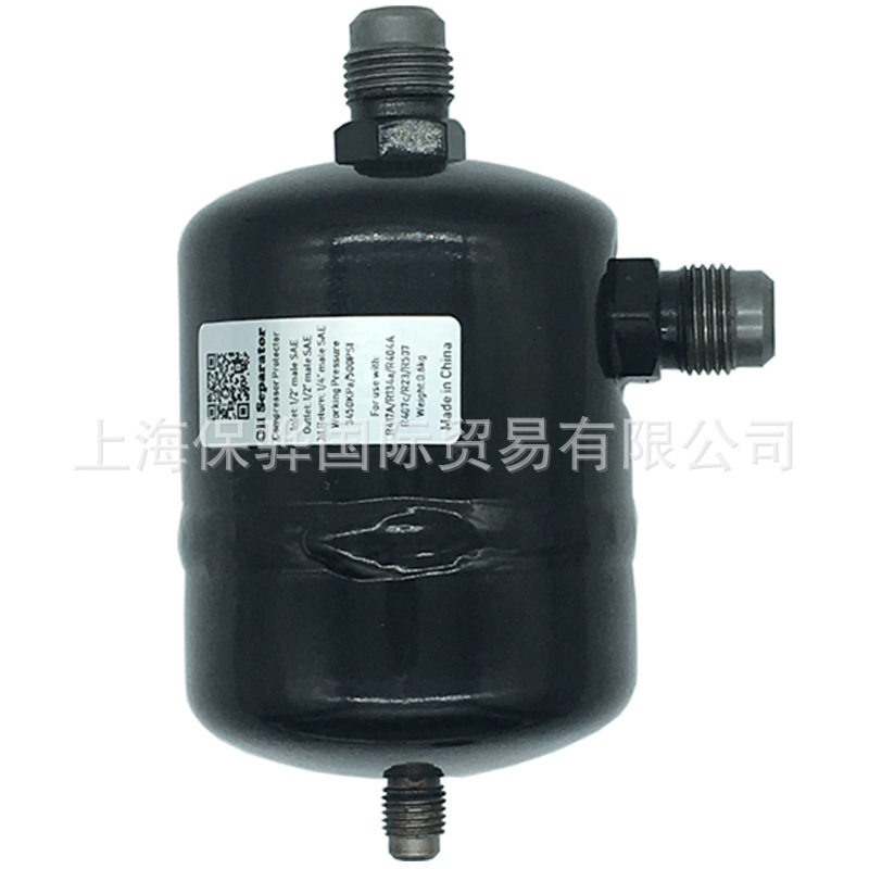 专为小型全封闭压缩机低温机设计的紧凑型油分直接回气管或工艺管