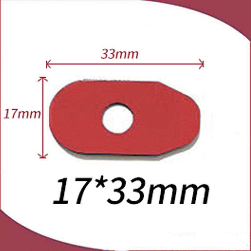 发水膜镜片超滑镜片专用加工防滑贴双面胶超强粘力加厚粘贴1000贴