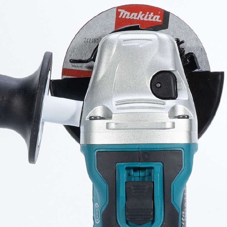 makita牧田角磨机磨光机DGA414手磨机18V锂电4寸手砂轮切割机