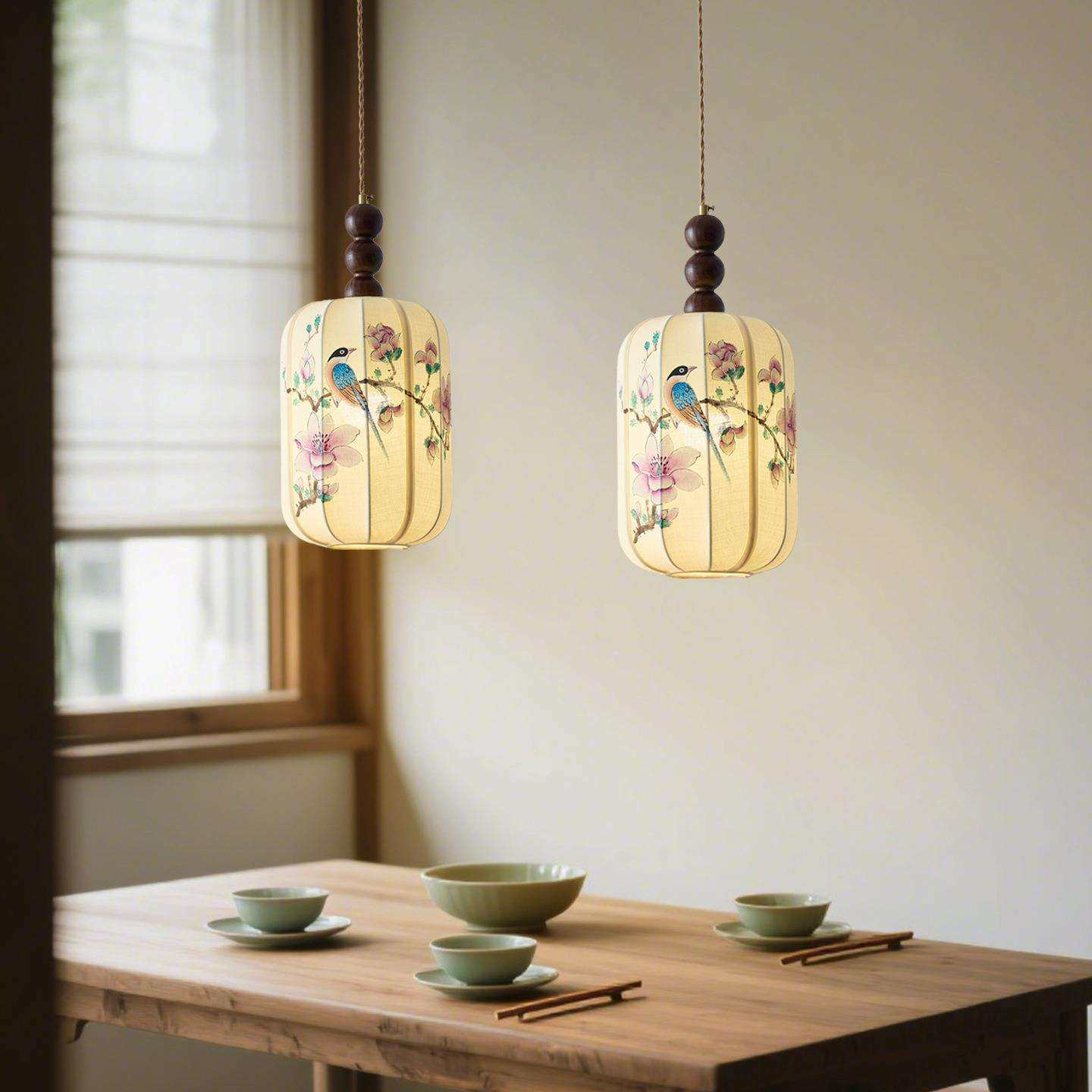 新中式餐厅吊灯禅意茶室灯复古宋代美学中古风卧室灯具书房床头灯,家装灯饰光源,智能吊灯,淘宝优惠券,粉丝福利购,淘宝优惠卷