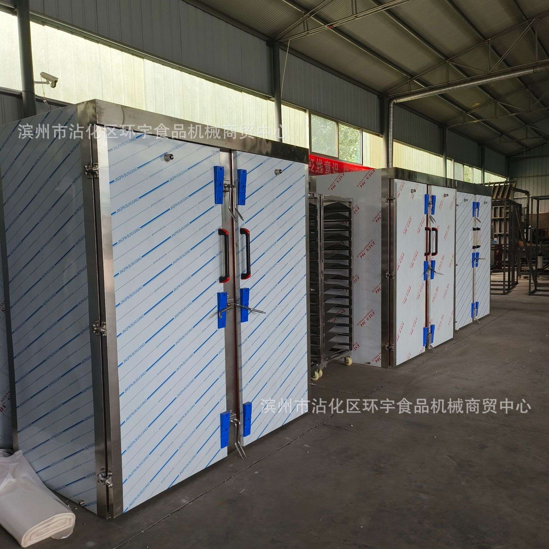 双门大型商用醒发箱 馒头推车式蒸房 蒸汽蒸箱 大型馒头蒸房