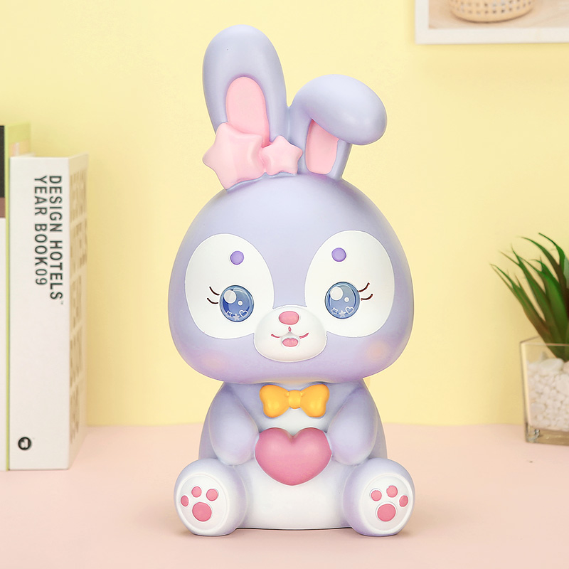 网红兔子存钱罐可存可取2023新款卡通储钱储蓄罐女孩儿.童生日礼