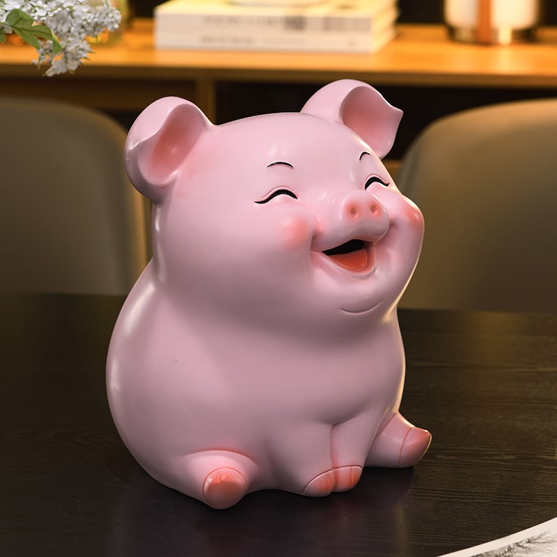 小猪存钱罐c2025新款只进不出儿童男女孩大容量金猪储蓄罐创意礼