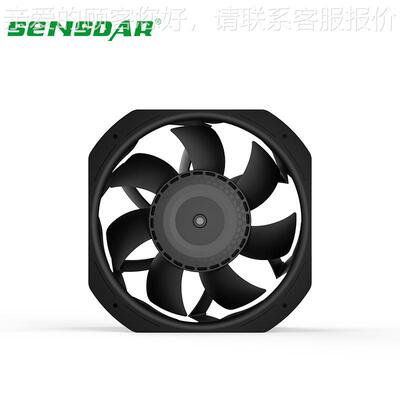 CE22580交流散热风扇2大2cm轴气流风机2ZYJ20v风量排扇 工业机柜