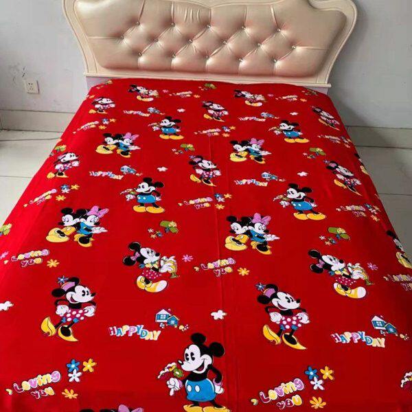 大加工定制加厚磨枕套床单加工三件套四件套布料床单被套毛炕