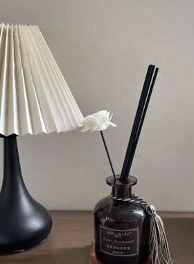 21栀清晨宝香氛酒店持久淡香藤条香薰植物空气清新l5m洛芬白白茶