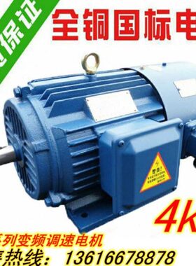 三 0VP38相国标m年质变频电机v速-一 Y全铜4k2电动机保Yw变频调11