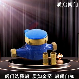 质启LXS旋翼湿式冷水表汉水水表宁波家用水表三川丝口自来水水表