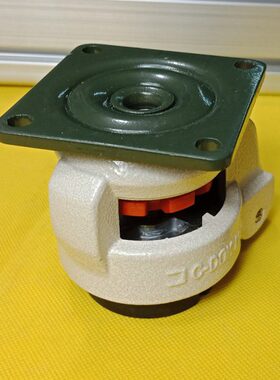 4060调节 支撑脚轮脚轮复合60F福马轮  F铝型材框架水平S万向轮