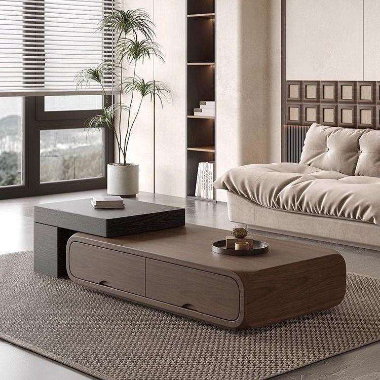 古风茶桌复古茶几小户型桌子正方形圆形现代家用客厅组合2025