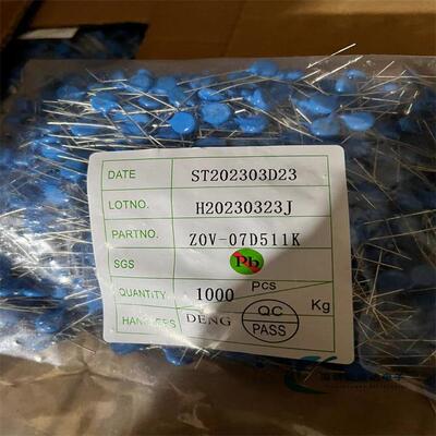 ZOV07D511K 7D511K ZOV 压敏 电阻 7K511 510V 7MM 电路保护
