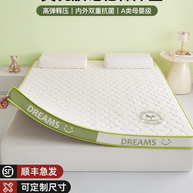 新款乳胶记忆棉床垫软垫家用卧室榻榻米海绵180x200租房床褥